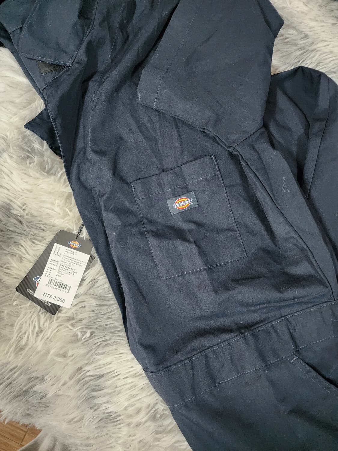 디키즈 네이비 점프수트 반팔 남성 새상품 상품이미지2