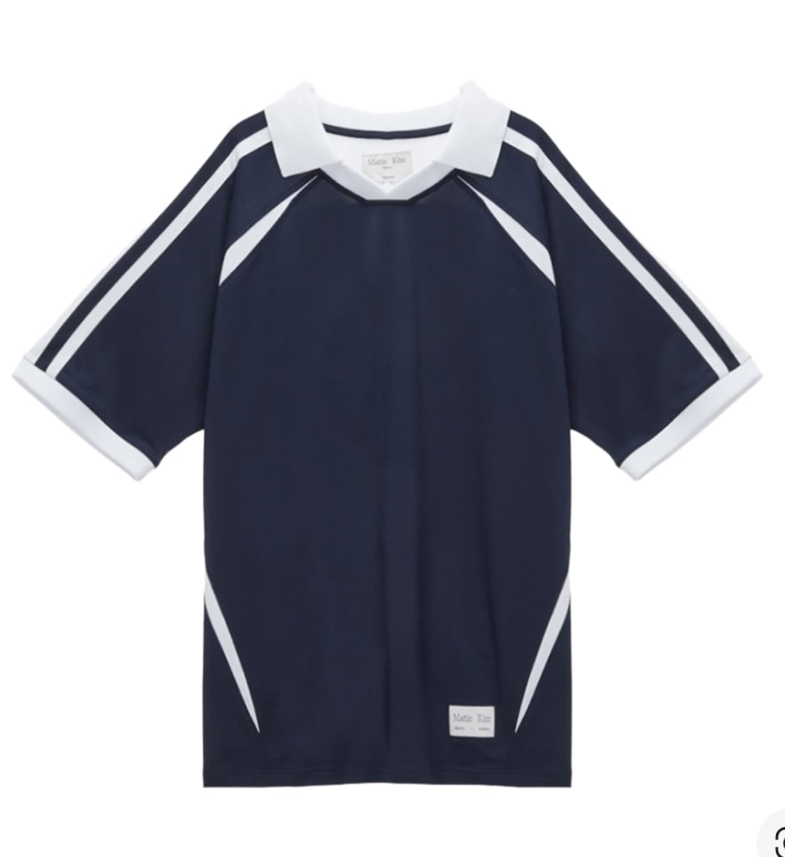 (OS) 마뗑킴 스포티 트랙 져지 탑 네이비 상품이미지1