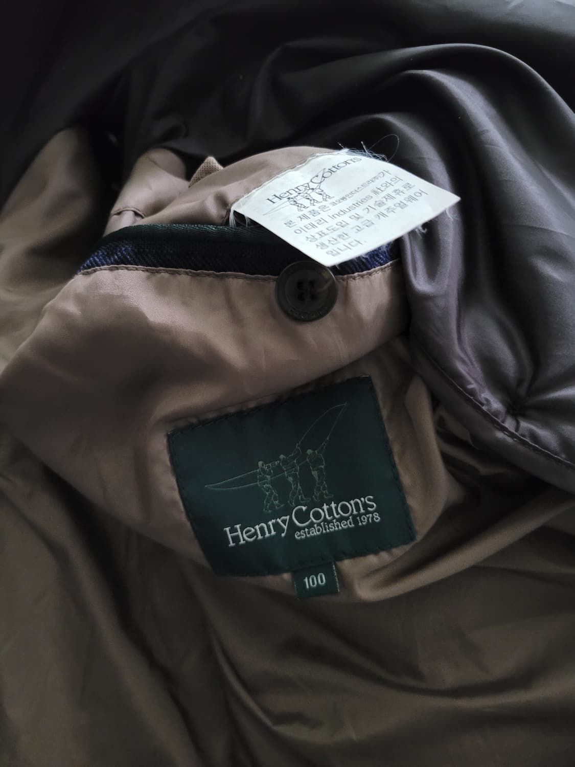 헨리코튼 Henry Cotton 내피분리 간절기 트렌치코트 100사이즈 상품이미지9