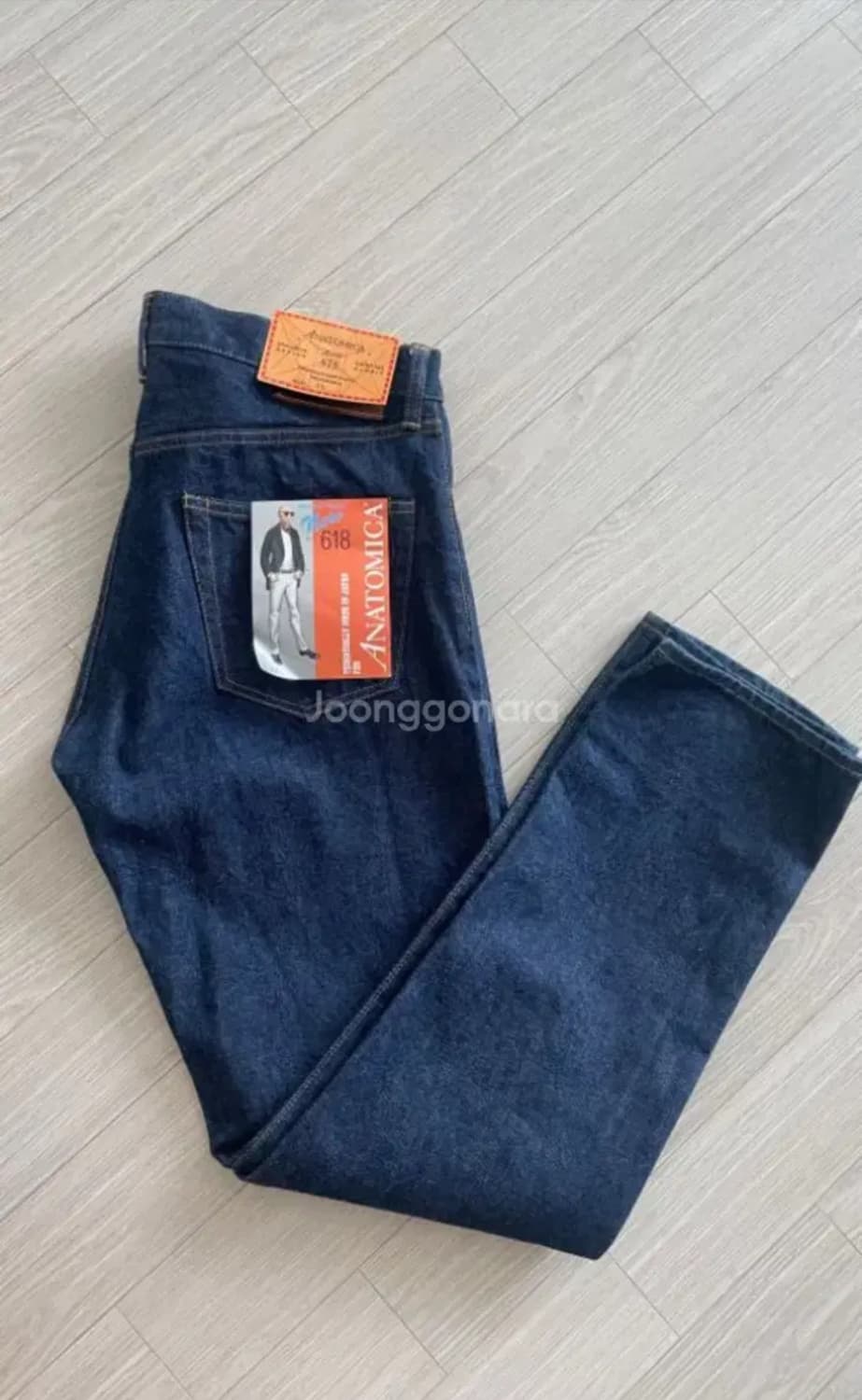새상품)아나토미카 618 린 인디고 데님 33 상품이미지4