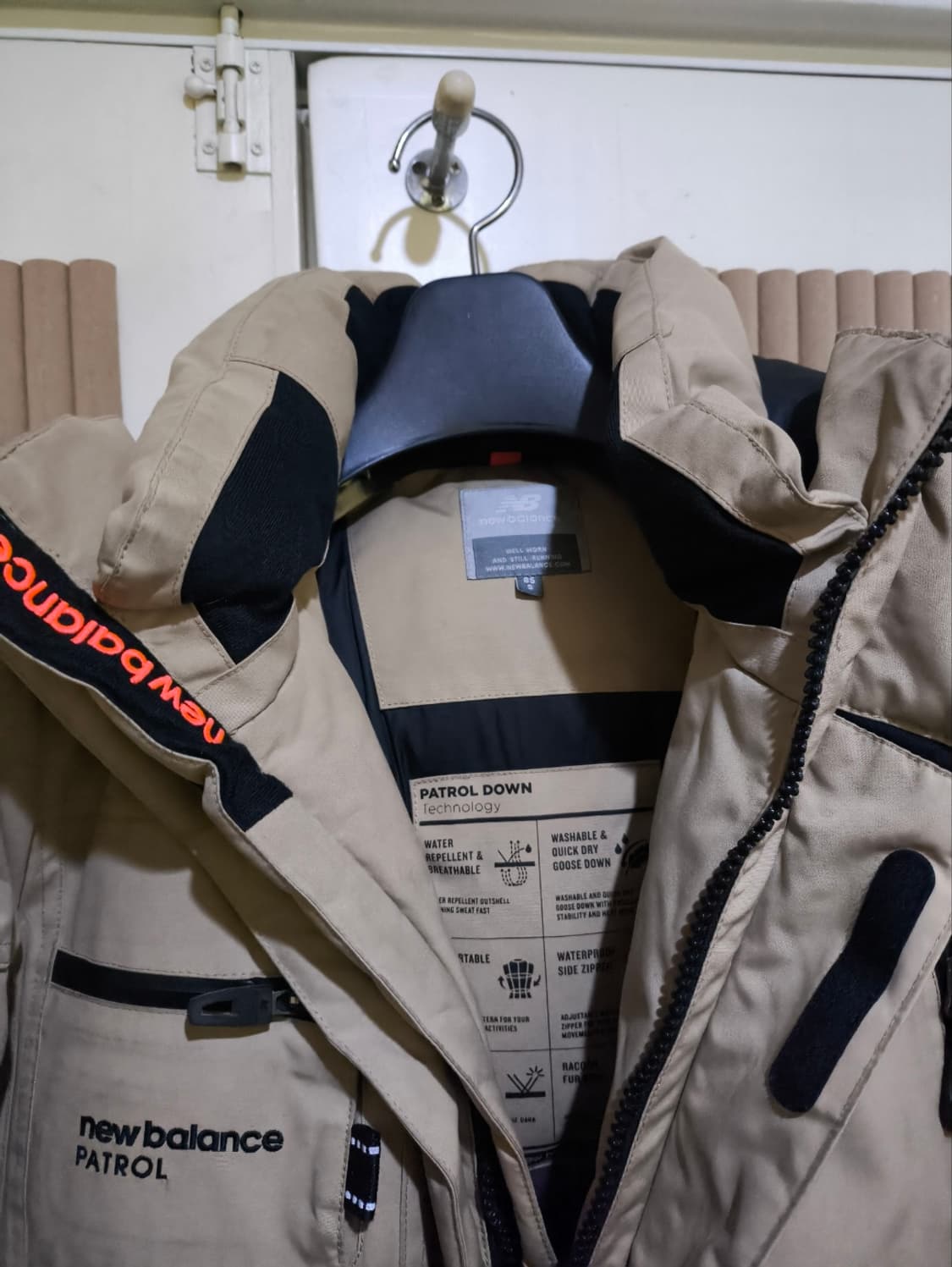 S 뉴발란스 패트롤 구스다운 패딩 점퍼 상품이미지6