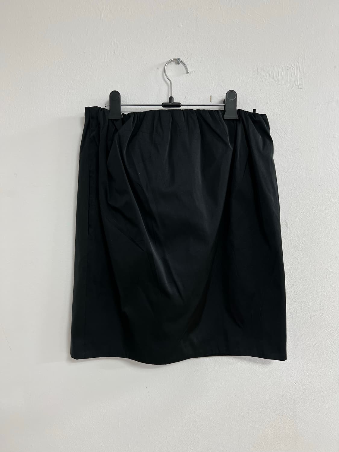 랑방 블랙 미니 스커트 상품이미지2