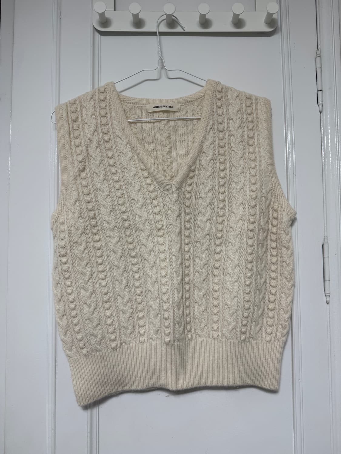 낫띵리튼 Lizzy vest (Ivory) 니트조끼 상품이미지3