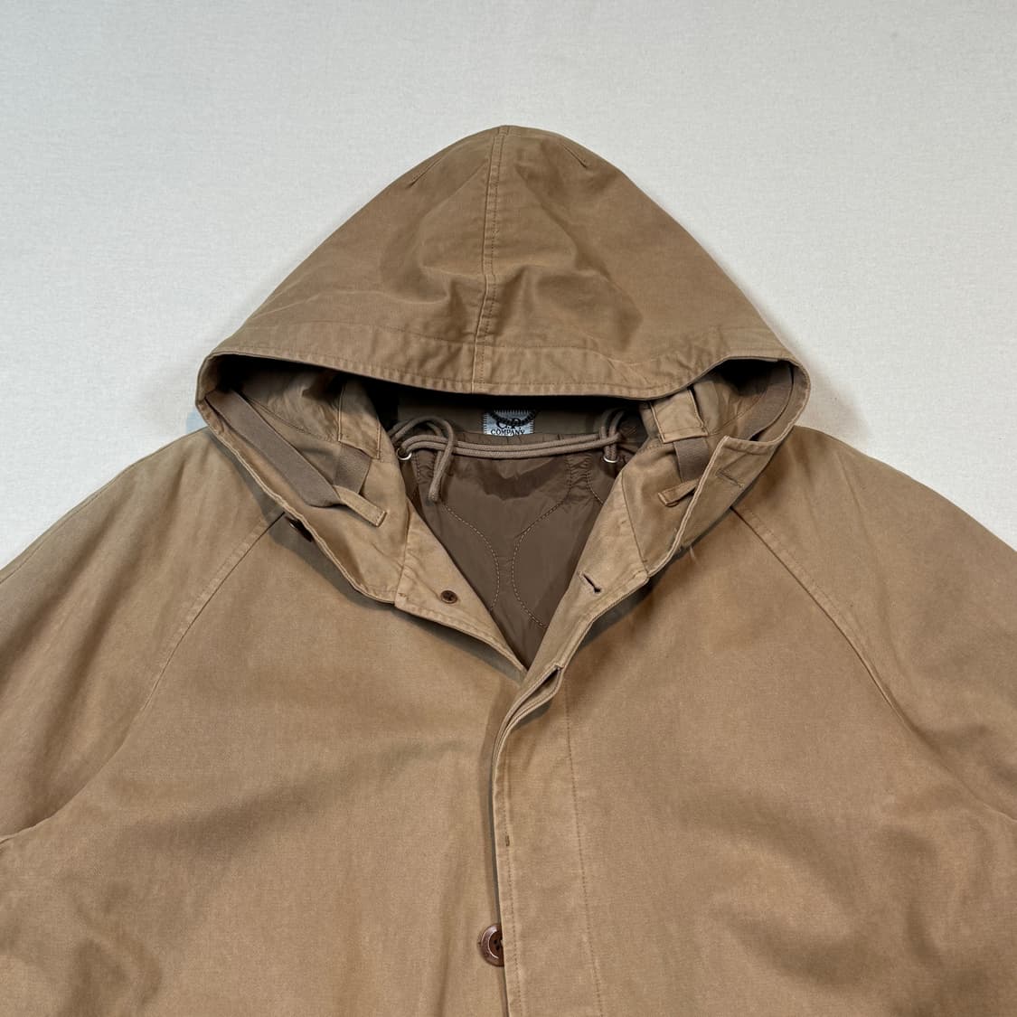 L) CP Company 씨피컴퍼니 퀼팅 안감 필드 후드 자켓 상품이미지2