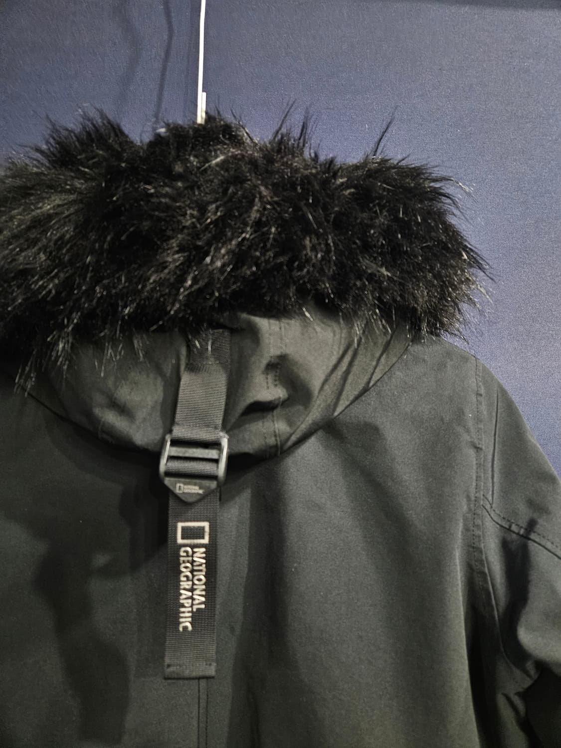 내셔널지오그래픽 블랙컬러 남성 95 다운 숏패딩  상품이미지9