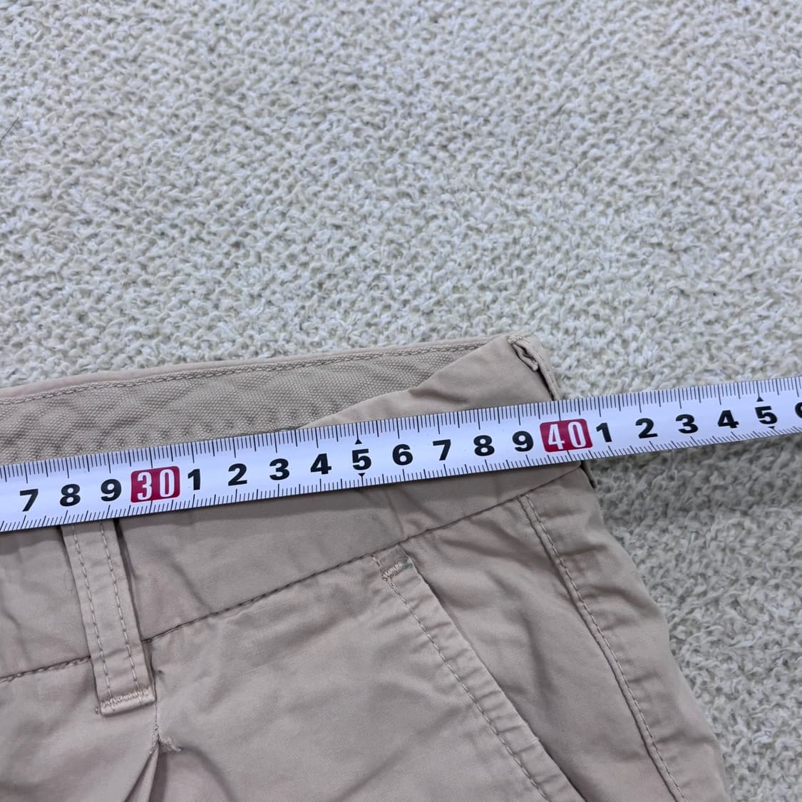 86 헨리코튼 남성 베이지 치노 팬츠 0519Y 상품이미지6
