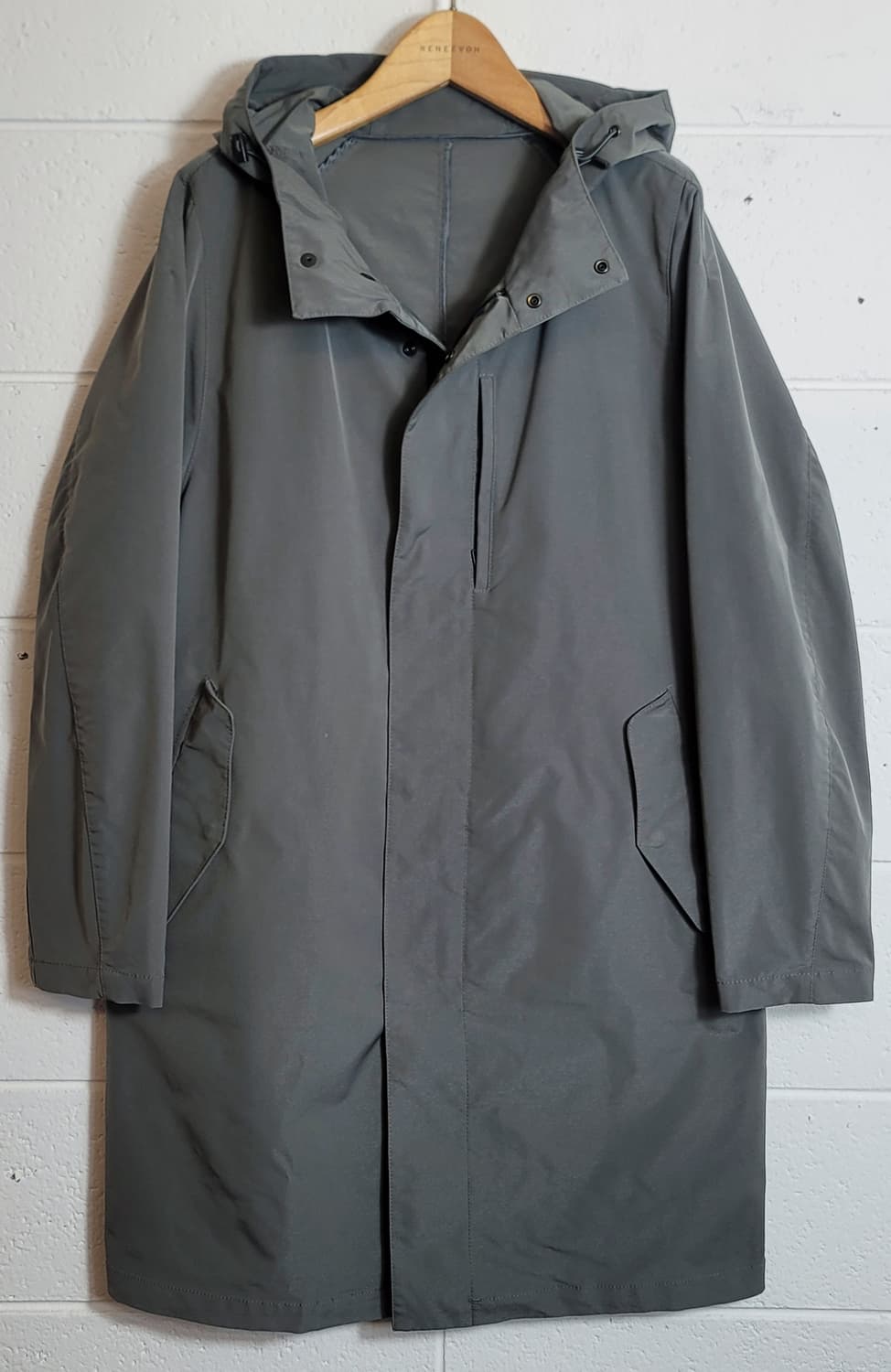 T.I FOR MAN(티아이포맨) 후드 왁싱 야상자켓 판매 상품이미지2