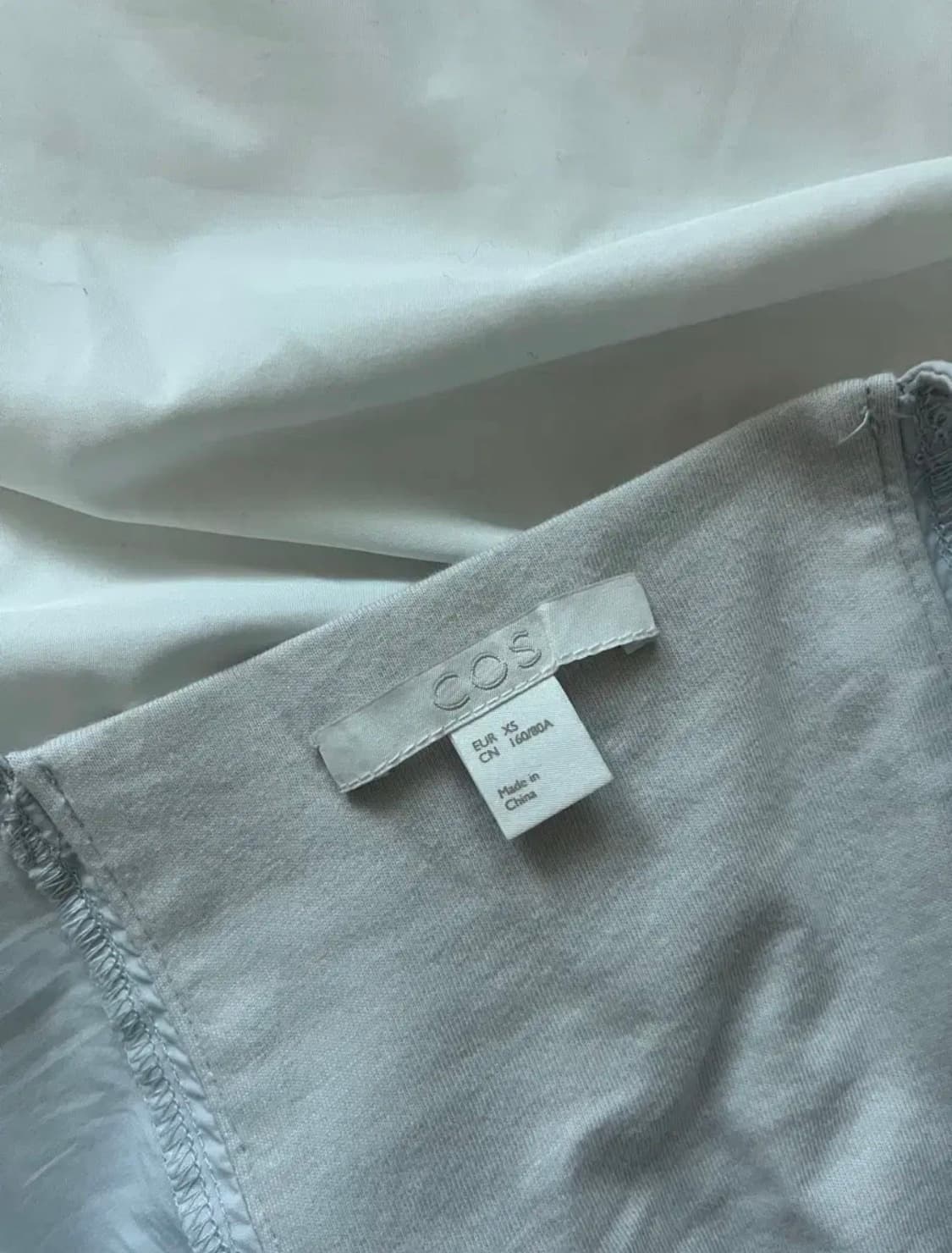 COS 코스 정품 그레이 민소매 롱원피스 상품이미지4