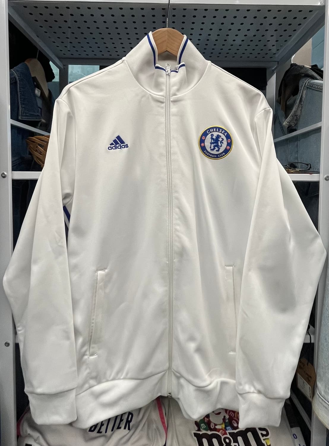 10s 아디다스 챌시 져지 데드스탁 트랙 자켓 화이트 상품이미지1