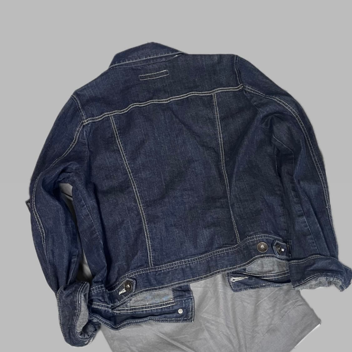 캘빈클라인 여성 진청 데님 자켓 청자켓 상품이미지2