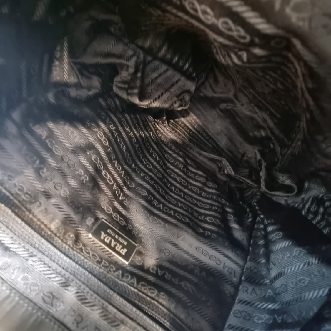 프라다 나일론 백팩 미듐 (상급) 상품이미지8