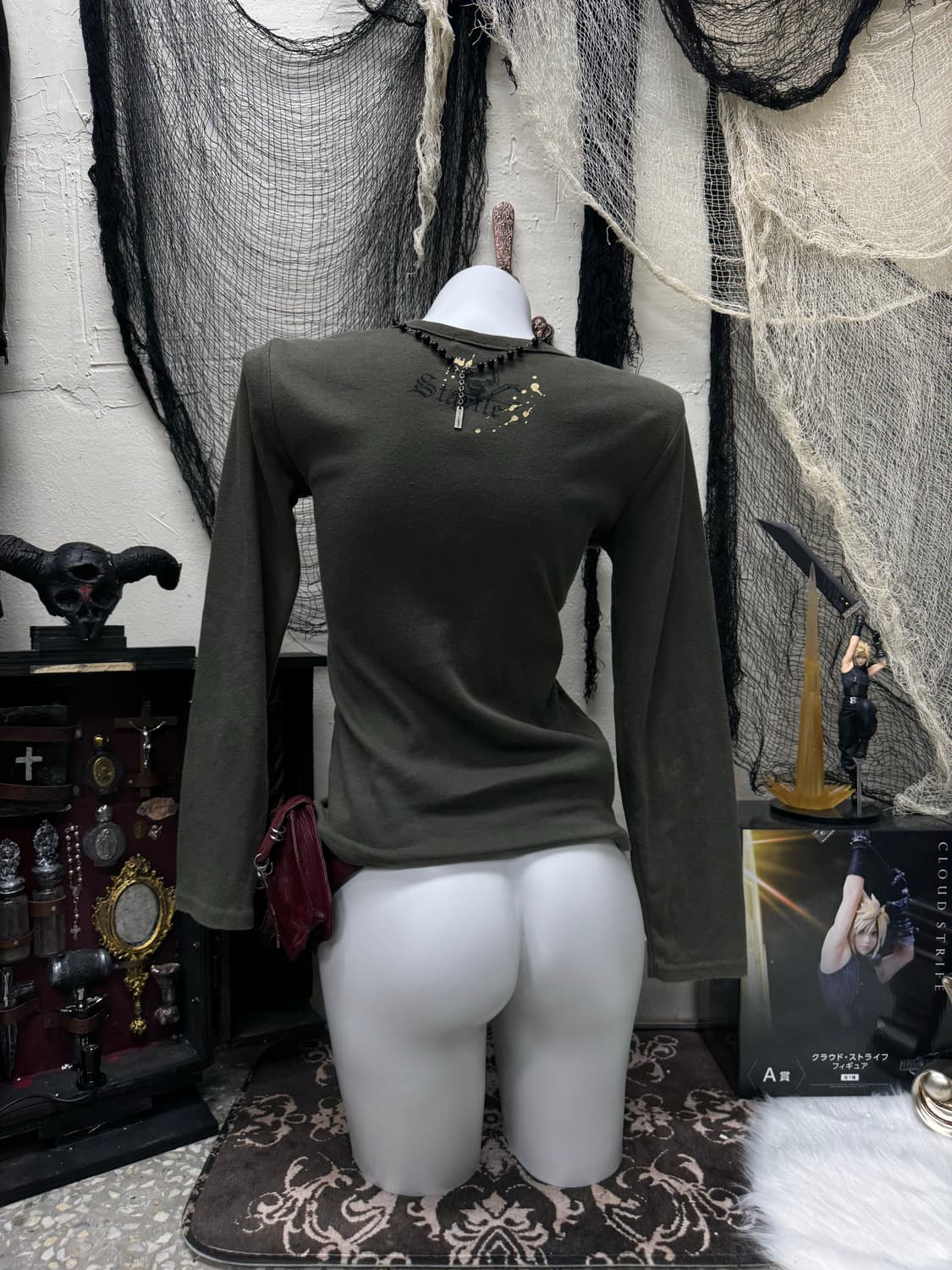 Sky bomber 00s y2k printing bizz cut sew 상품이미지6