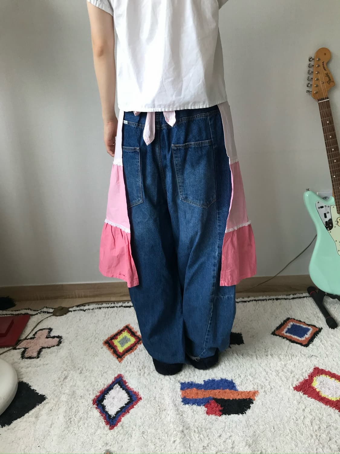pink cancan apron 상품이미지5