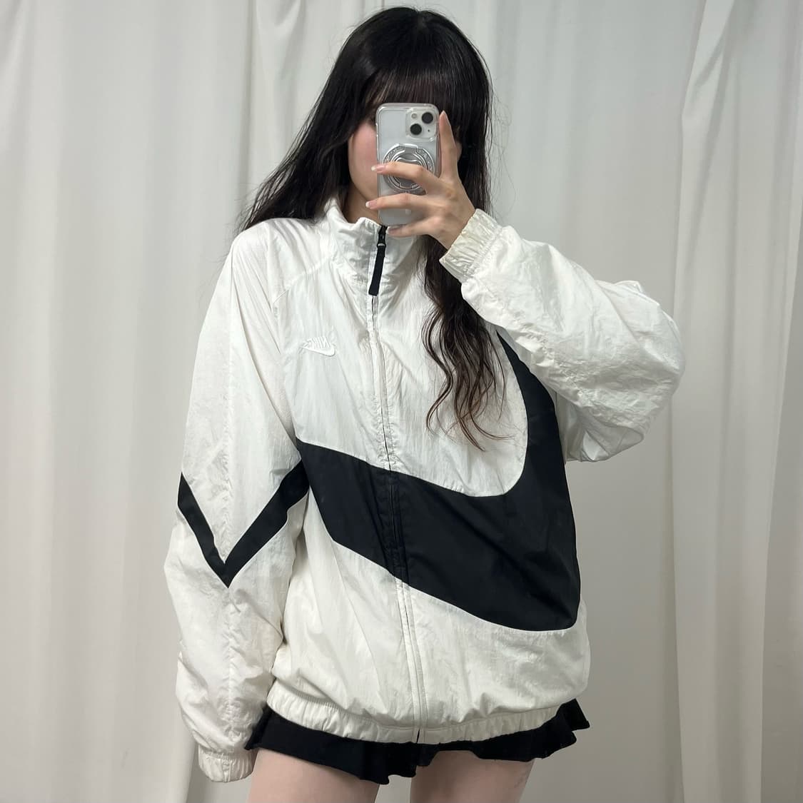 Nike white windbreaker 상품이미지2