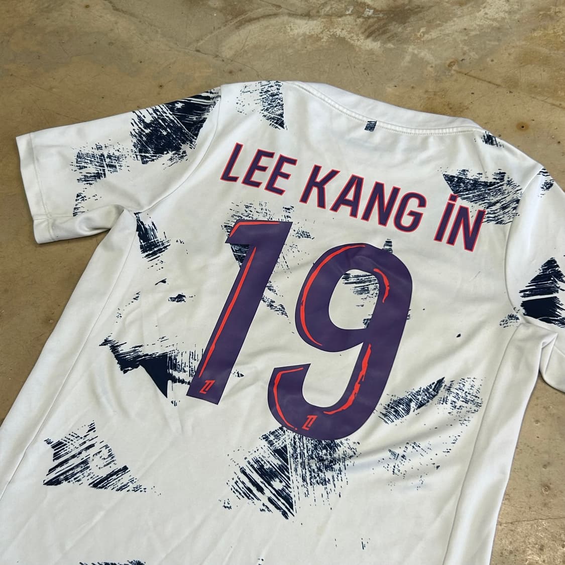 M 나이키 파리생제르망 No.19 이강인 반팔 유니폼 상품이미지1