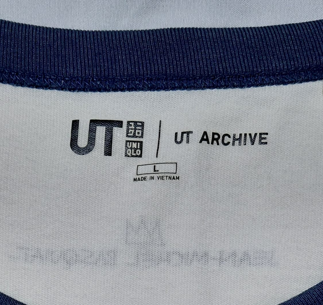 [L] 유니클로 UT 아카이브 x 장 미쉘 바스키아 링거 티셔츠 상품이미지7
