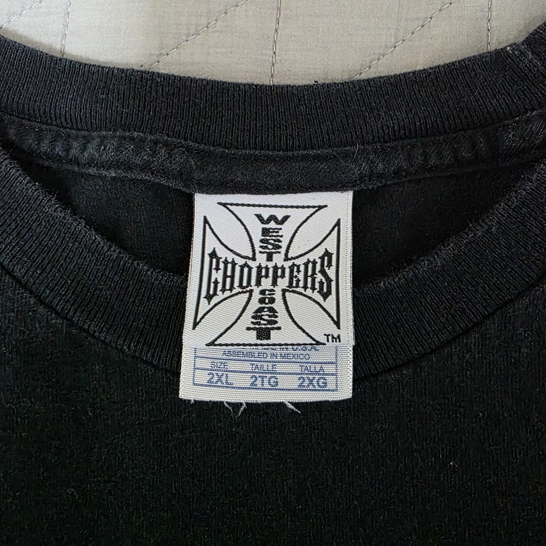 [2XL] 빈티지 WCC 웨스트 코스트 차퍼스 플레임 롱슬리브 상품이미지8