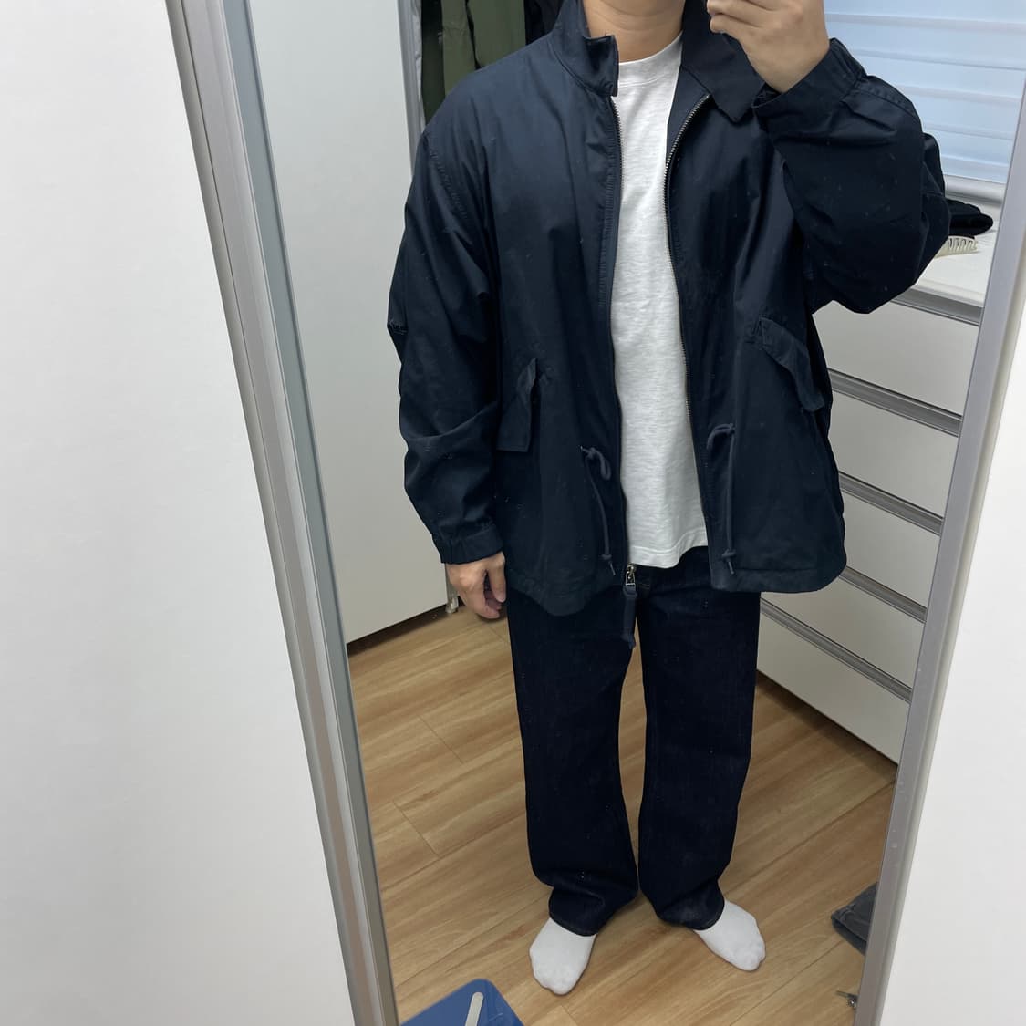 빔즈M65야상자켓 네이비(L) 24FW 상품이미지8