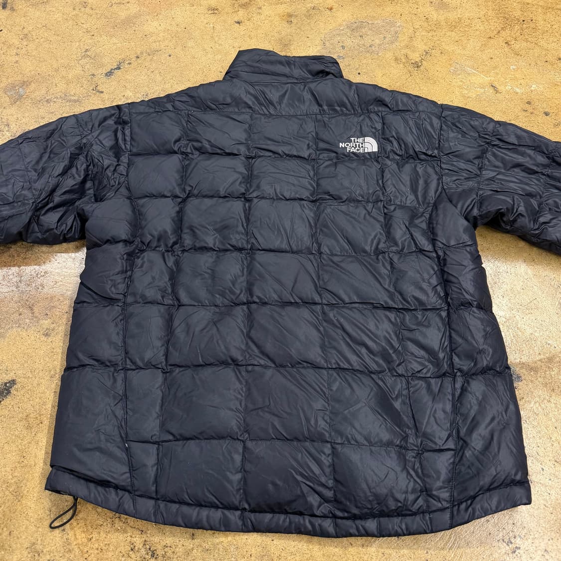 [정품/XXL,110] 노스페이스 블랙 스퀘어 퀼팅 경량패딩 b14 상품이미지4