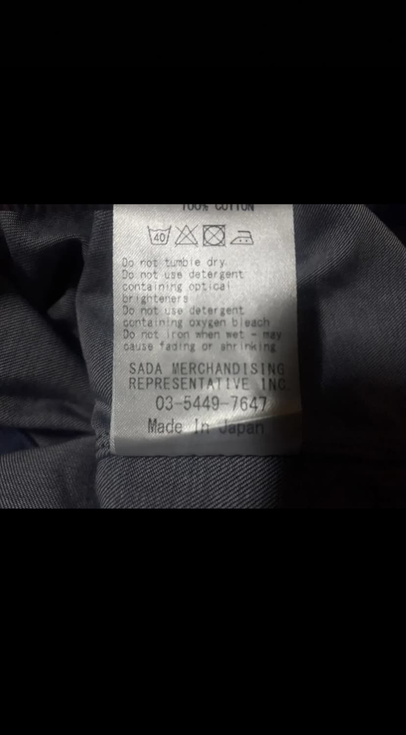 [판매] Kamakura Shirts가마쿠라 카마쿠라 샴브레이 데님 셔츠 상품이미지8