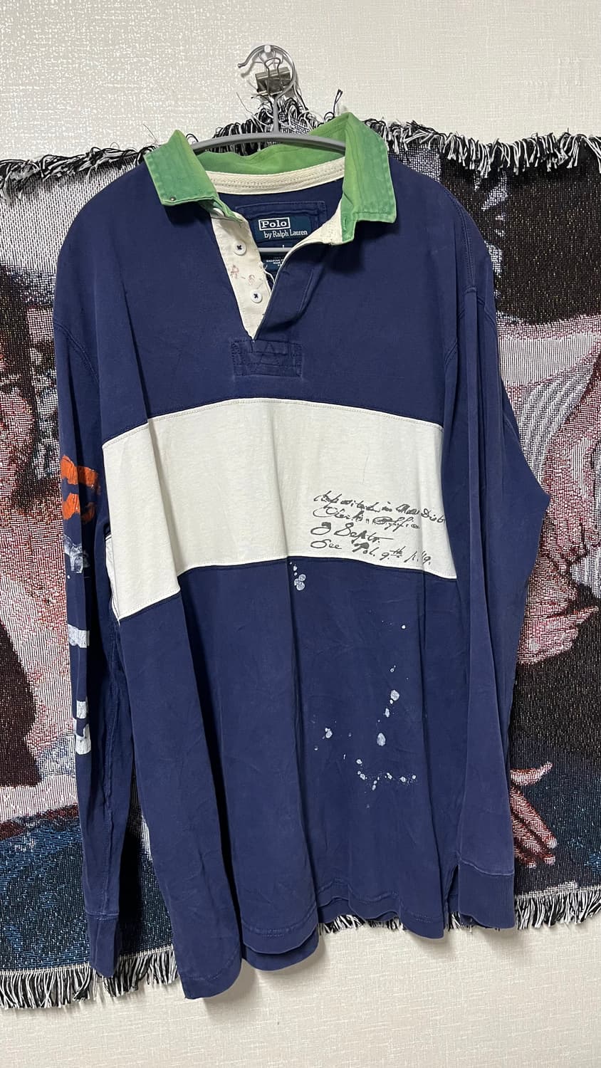 랄프로렌 빈티지스타일 럭비티 상품이미지1