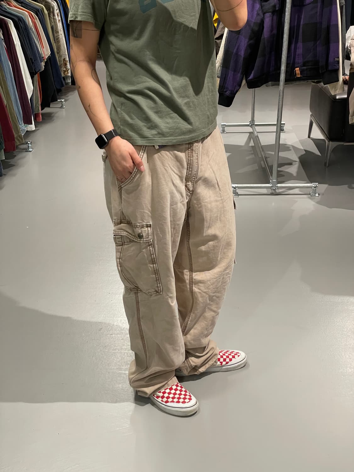 ❤️‍🔥연휴 최저가❤️‍🔥칼하트 relaxed fit 카고 팬츠 상품이미지2