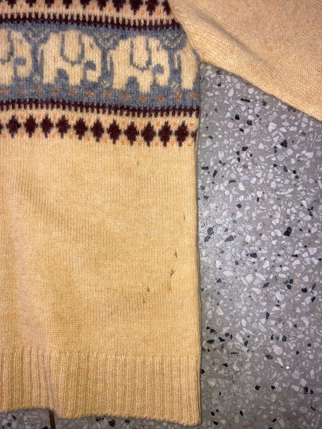 DUBAMBAM 코끼리 니트 상품이미지5