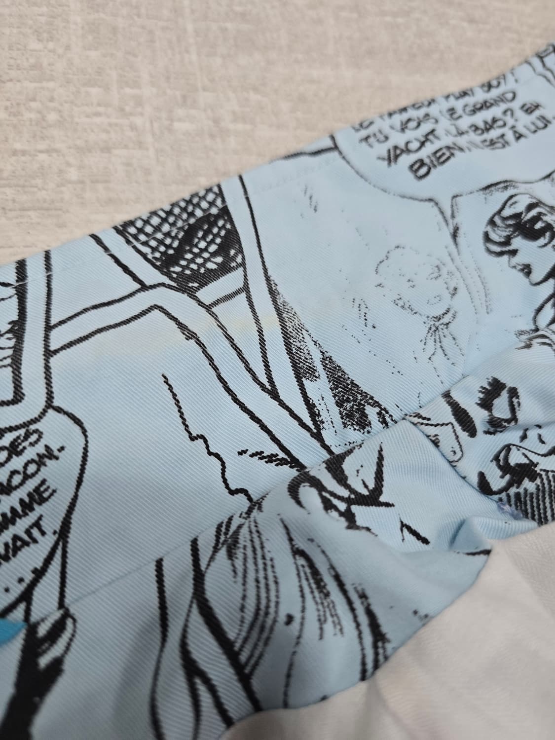 FRONT STREET 8 코믹 프린팅 페인트 포인트 유니크 자켓 상품이미지10