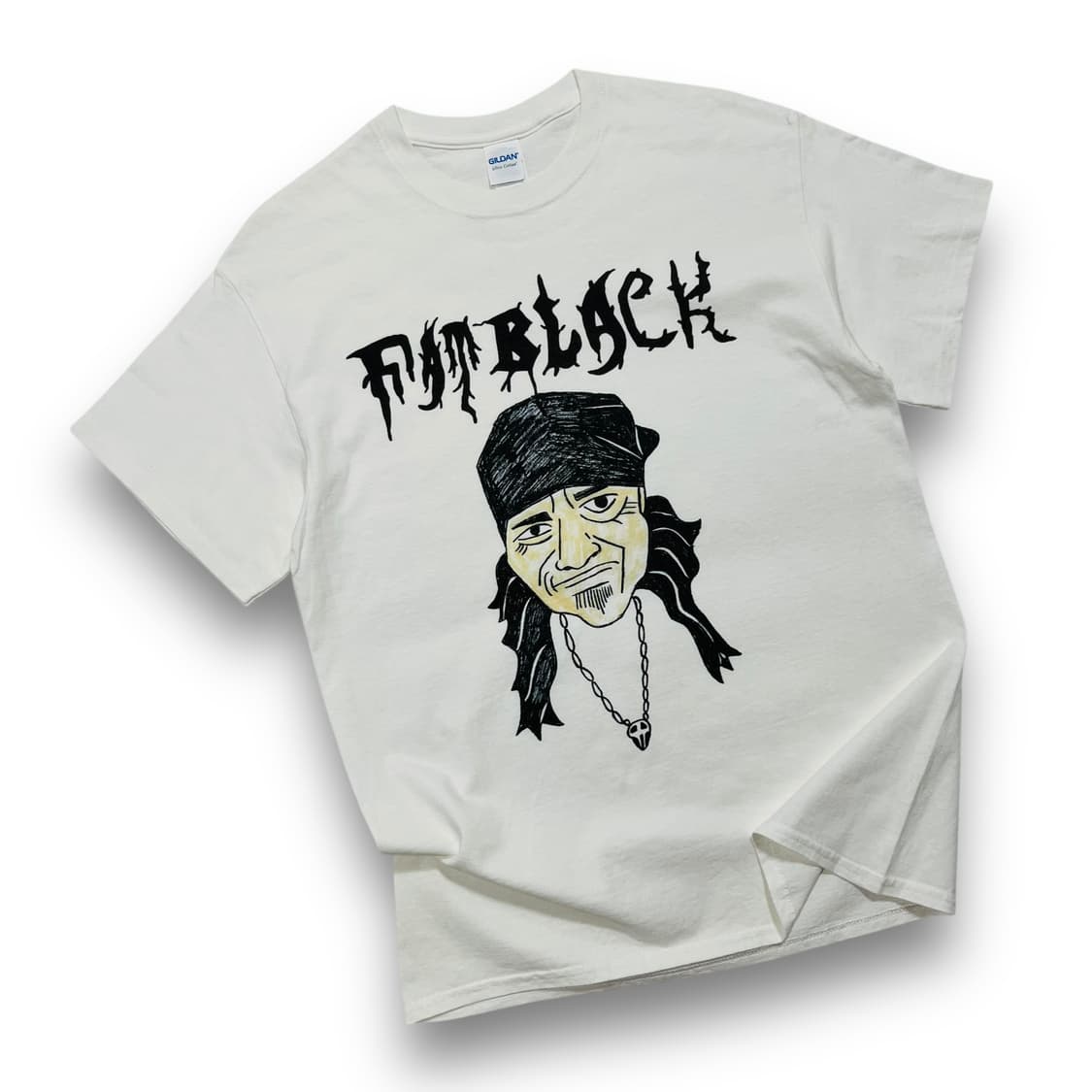 FAT Black hip-hop gangster t-shirt 상품이미지1