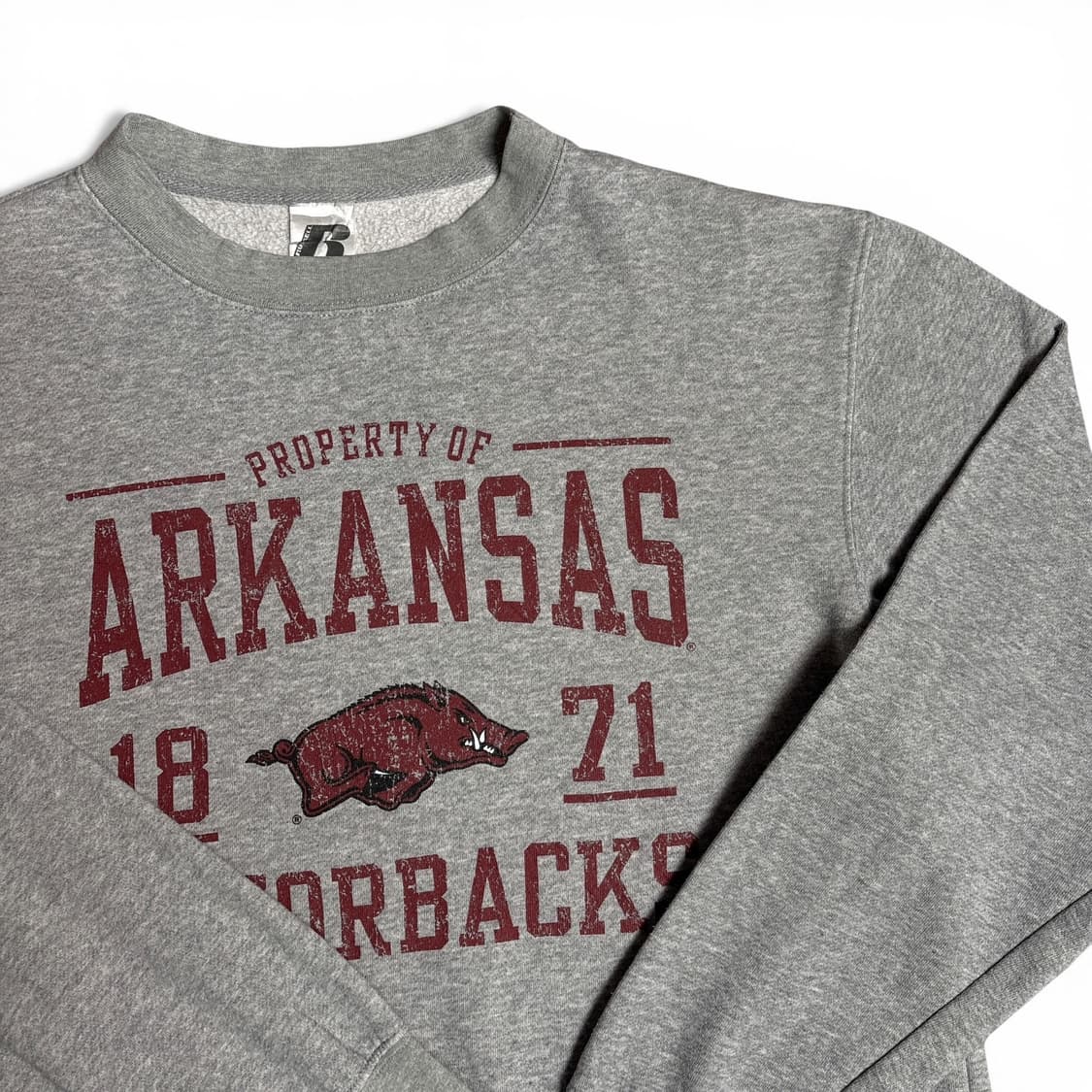 러셀애슬래틱 그레이 스웻셔츠 상품이미지3