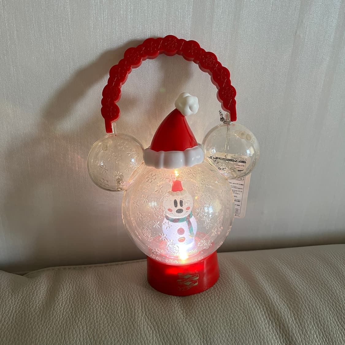 도쿄디즈니리조트 2016년 크리스마스 한정판 미키마우스 무드등 상품이미지1