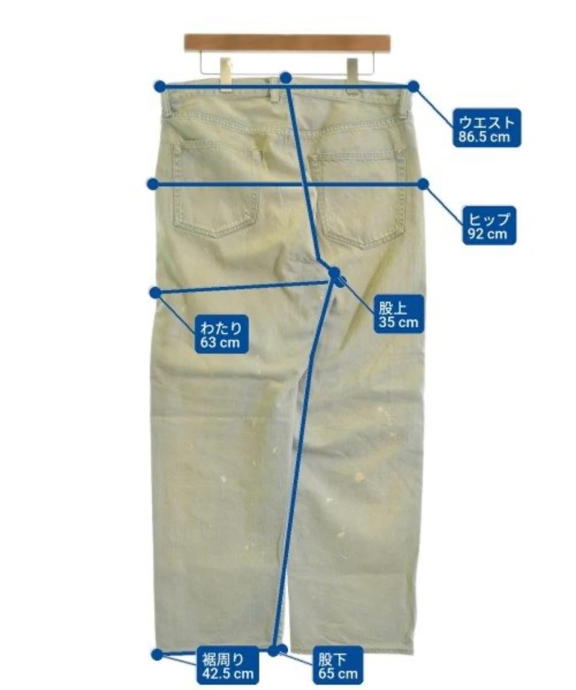 34) 아프레쎄 블리치 데님a.presse 24aap-04-18h 상품이미지10