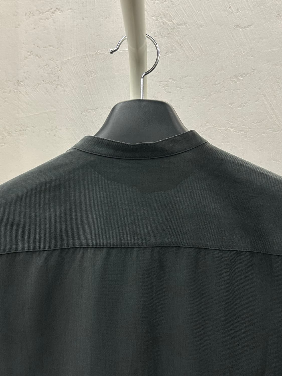 COS 차이나 카라 셔츠 다크 그레이 상품이미지5