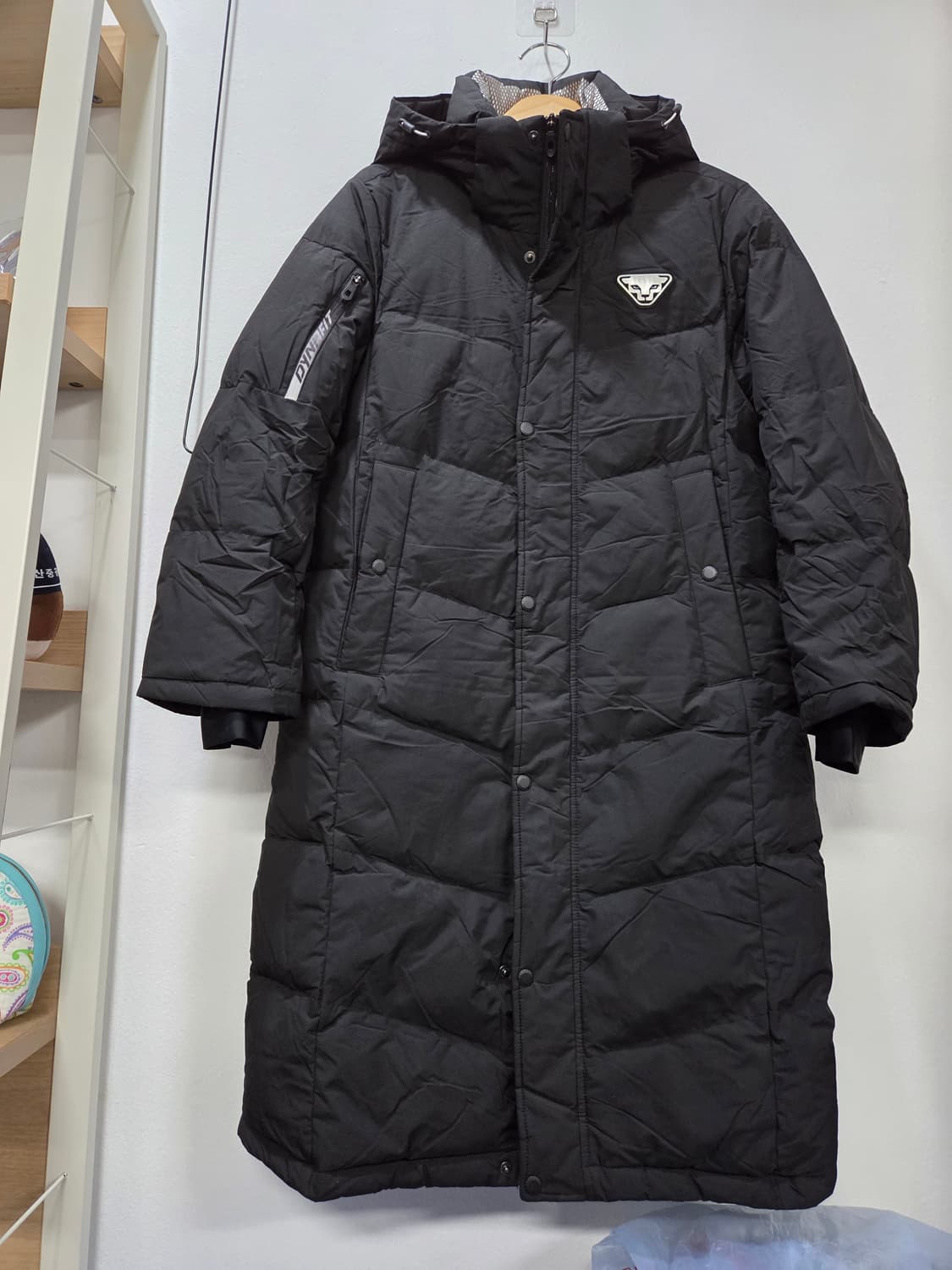 DYNAFIT 다이나핏 블랙 덕다운 롱패딩 95 상품이미지1