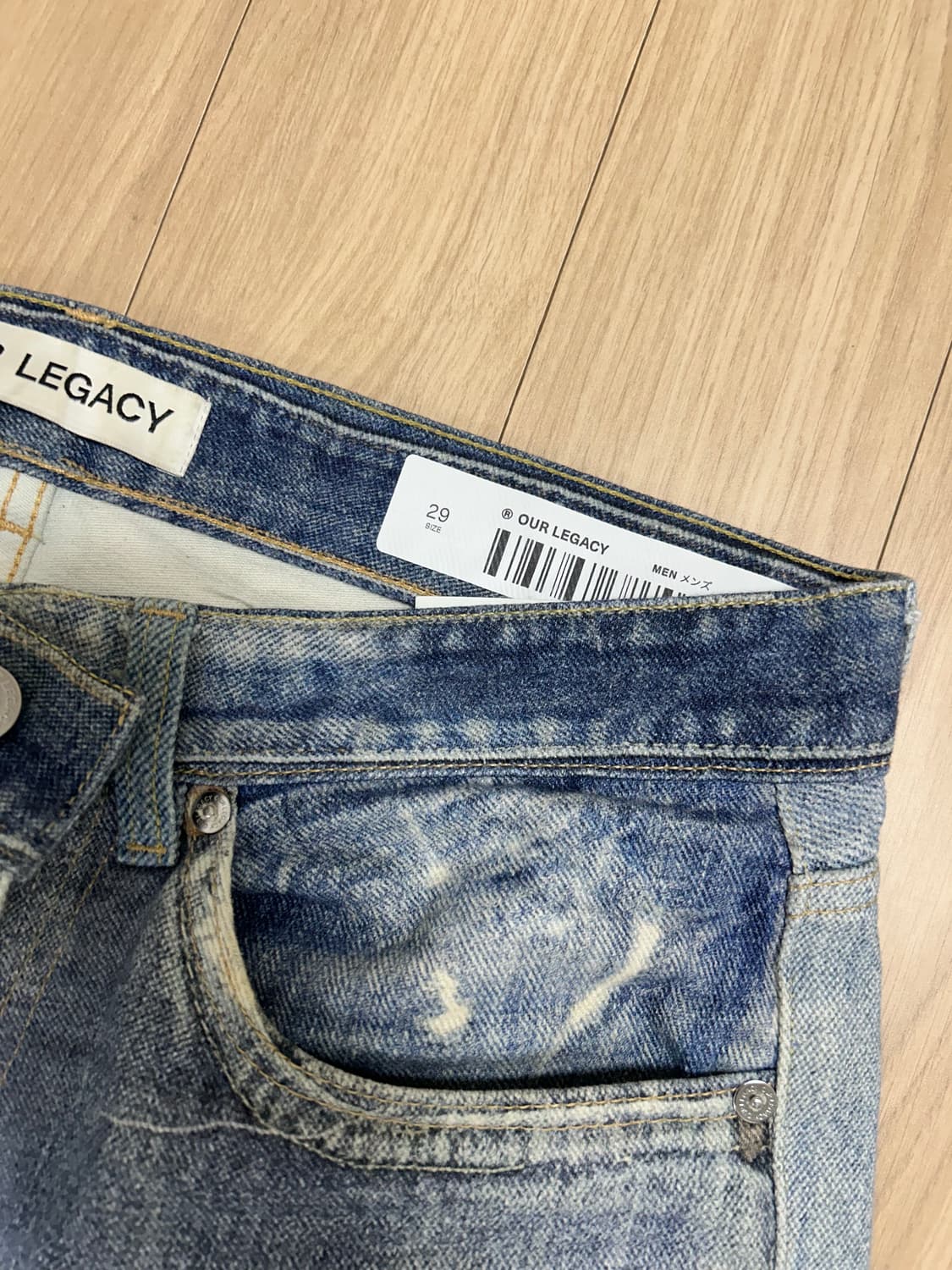 아워레가시 써드컷 디지털 데님 ( 29사이즈 ) 상품이미지2