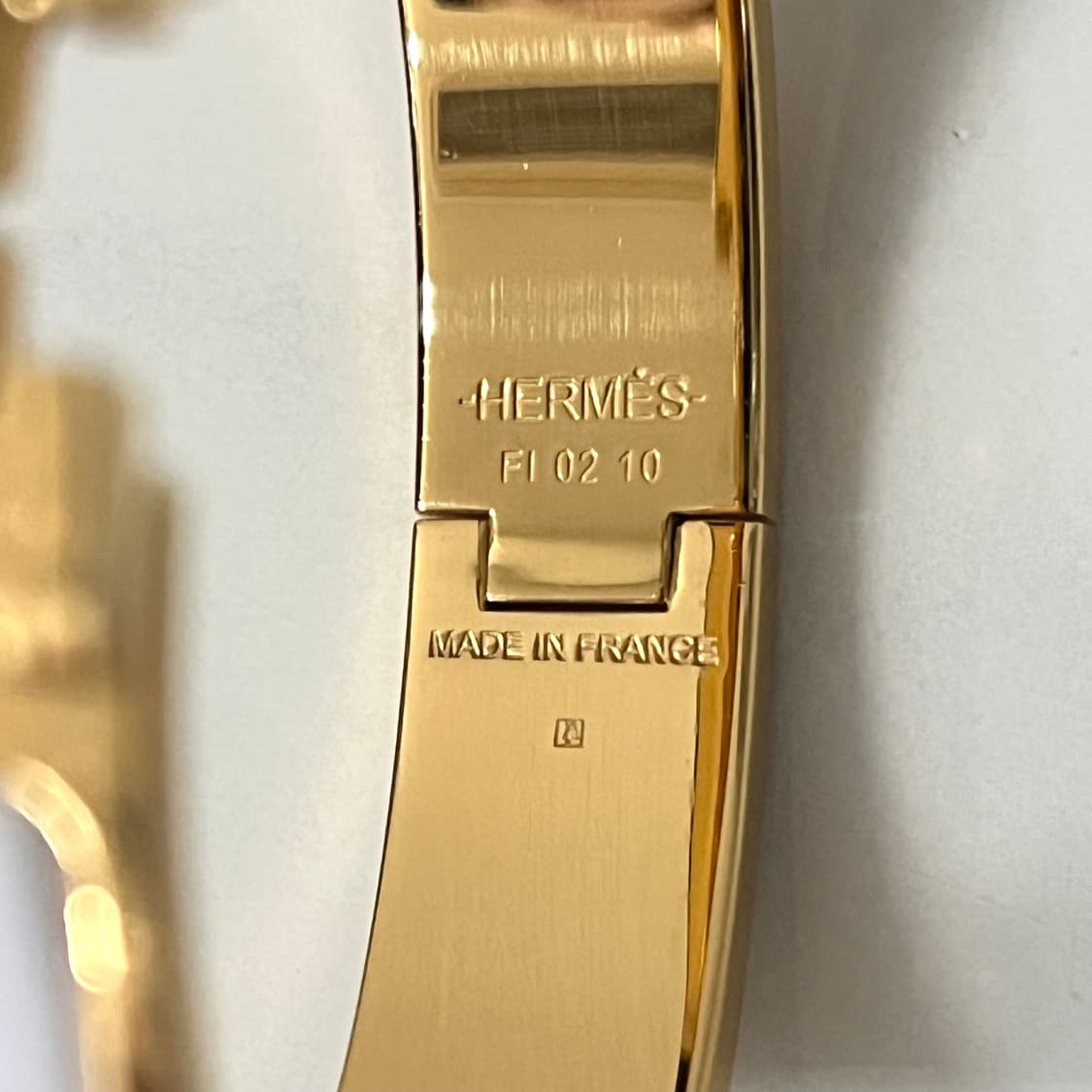 [A급/정품] 에르메스 클릭아슈 팔찌 화이트 골드 PM 상품이미지8