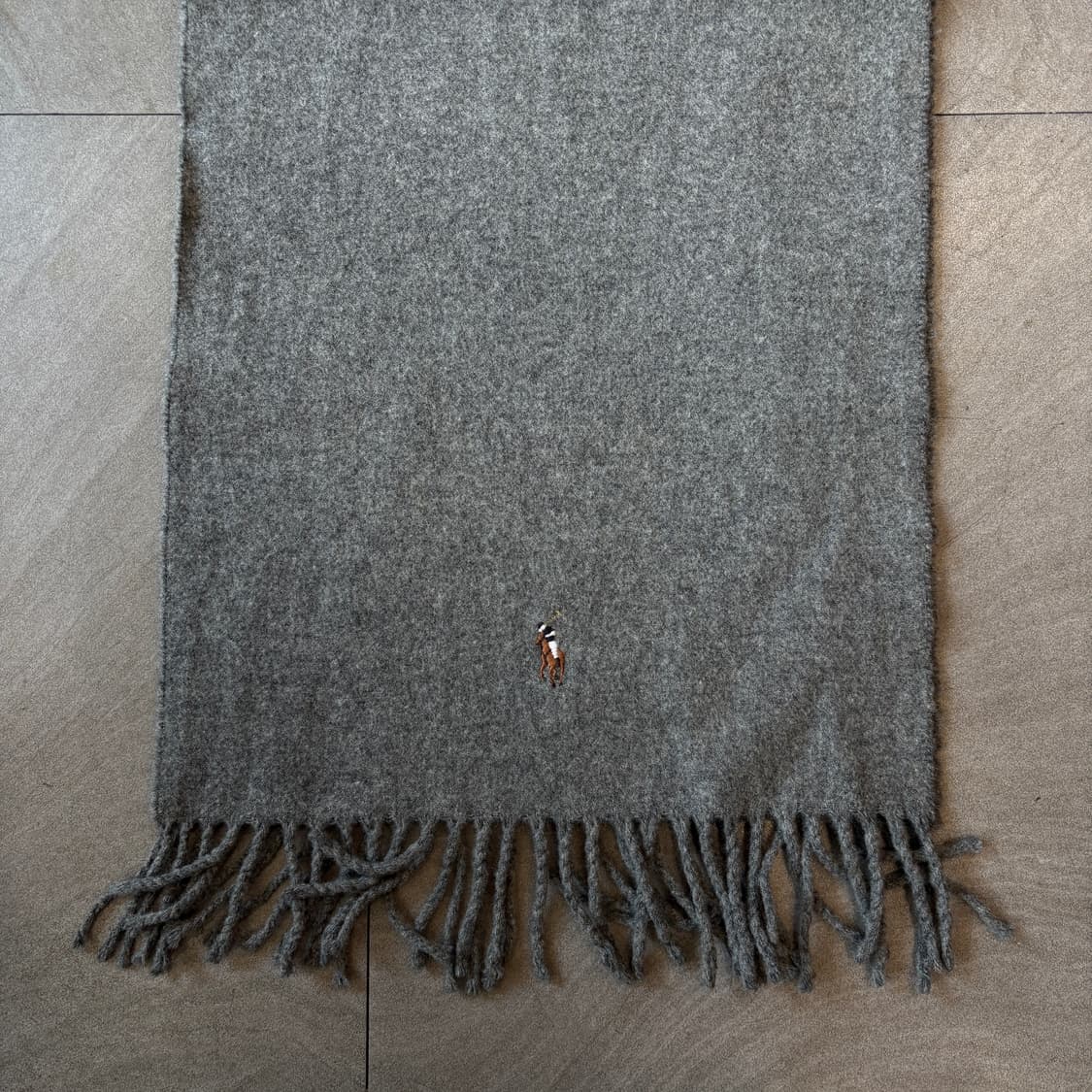 폴로 국내 정품 이태리 생산 램스 울 머플러 상품이미지3