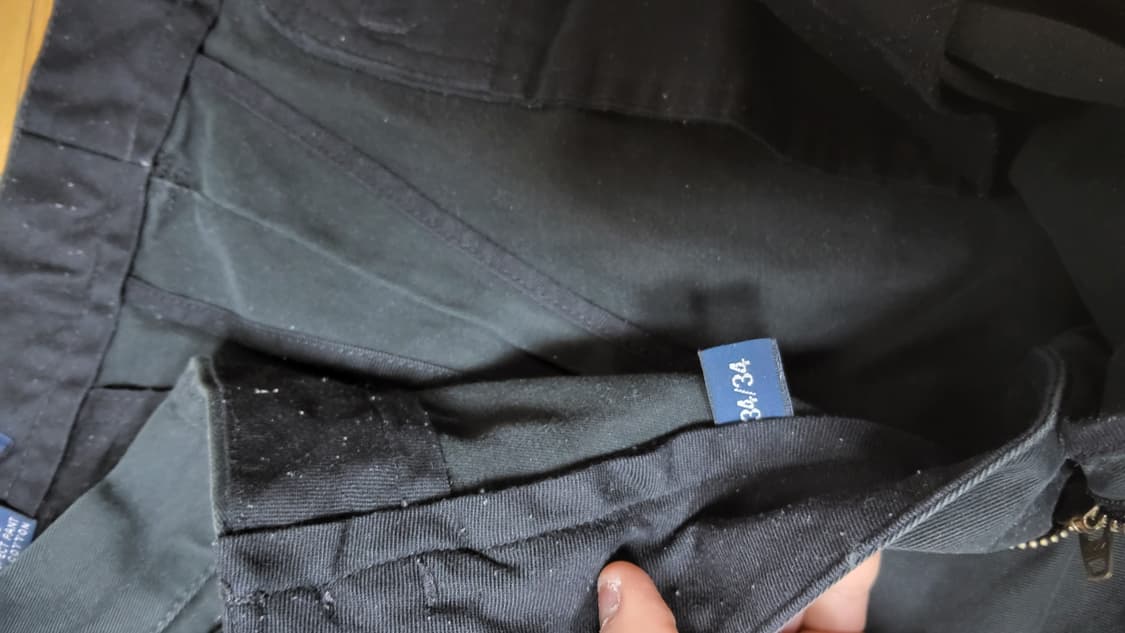 폴로 코튼팬츠 34/34 상품이미지3