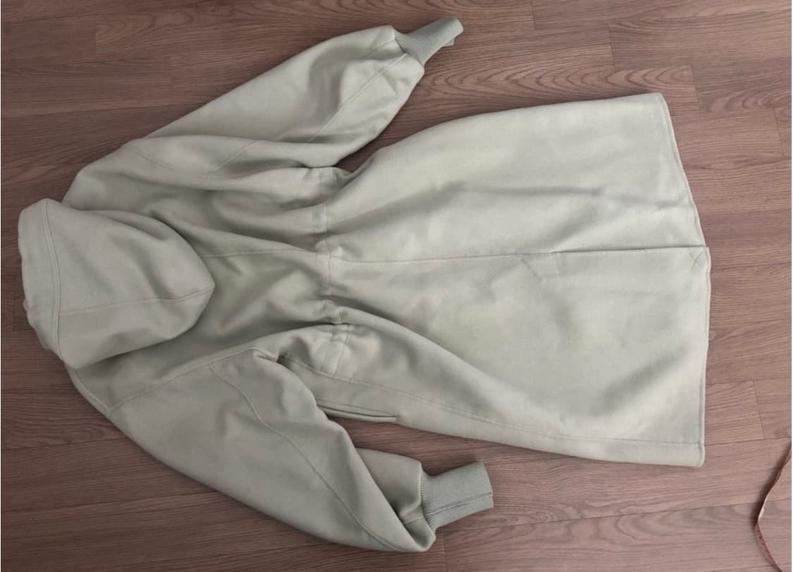 미착용새옷 에고이스트 봉긋소매 핸드메이드 후드코트 민트 66(55가능) 상품이미지2