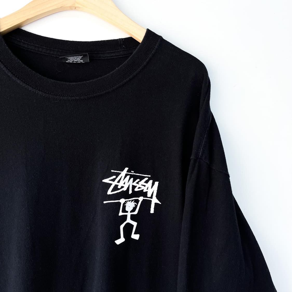 스투시 워리어 월드 투어 블랙 롱슬리브 상품이미지4