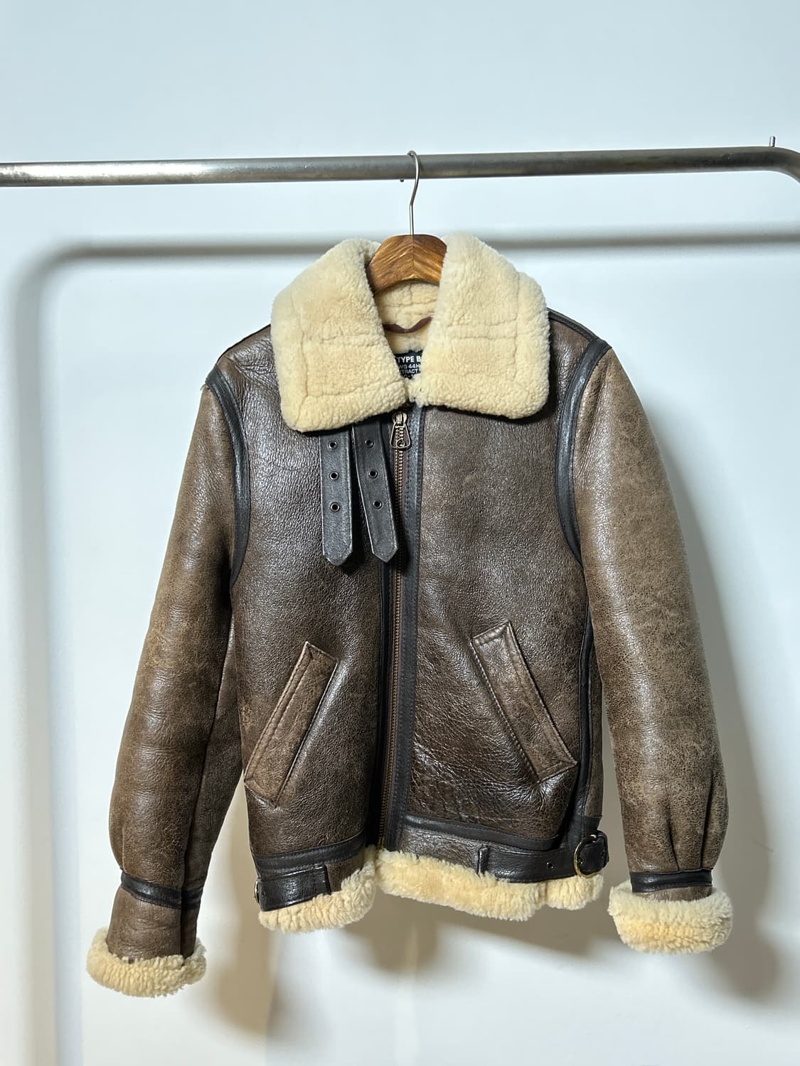 Schott B-3 Leather Mustang Jacket 상품이미지1