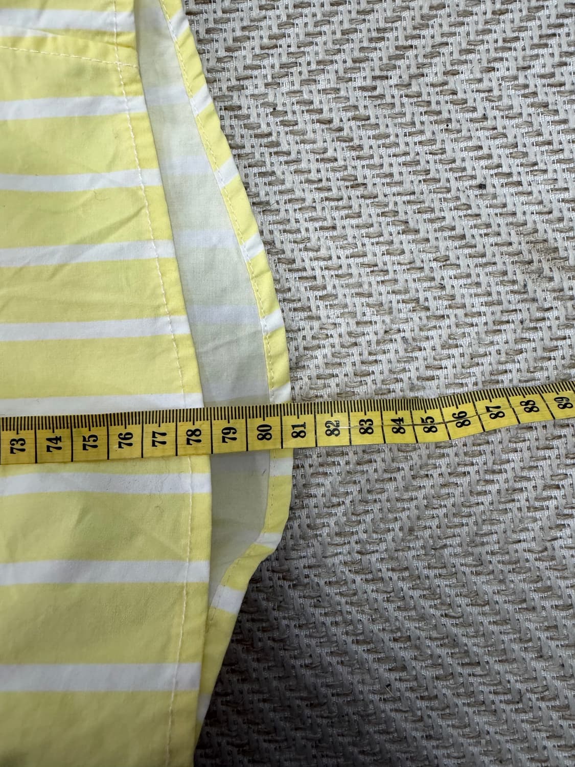 정품) 마르니 여성 오버핏 컬러풀 스트라이프 셔츠 36 상품이미지10