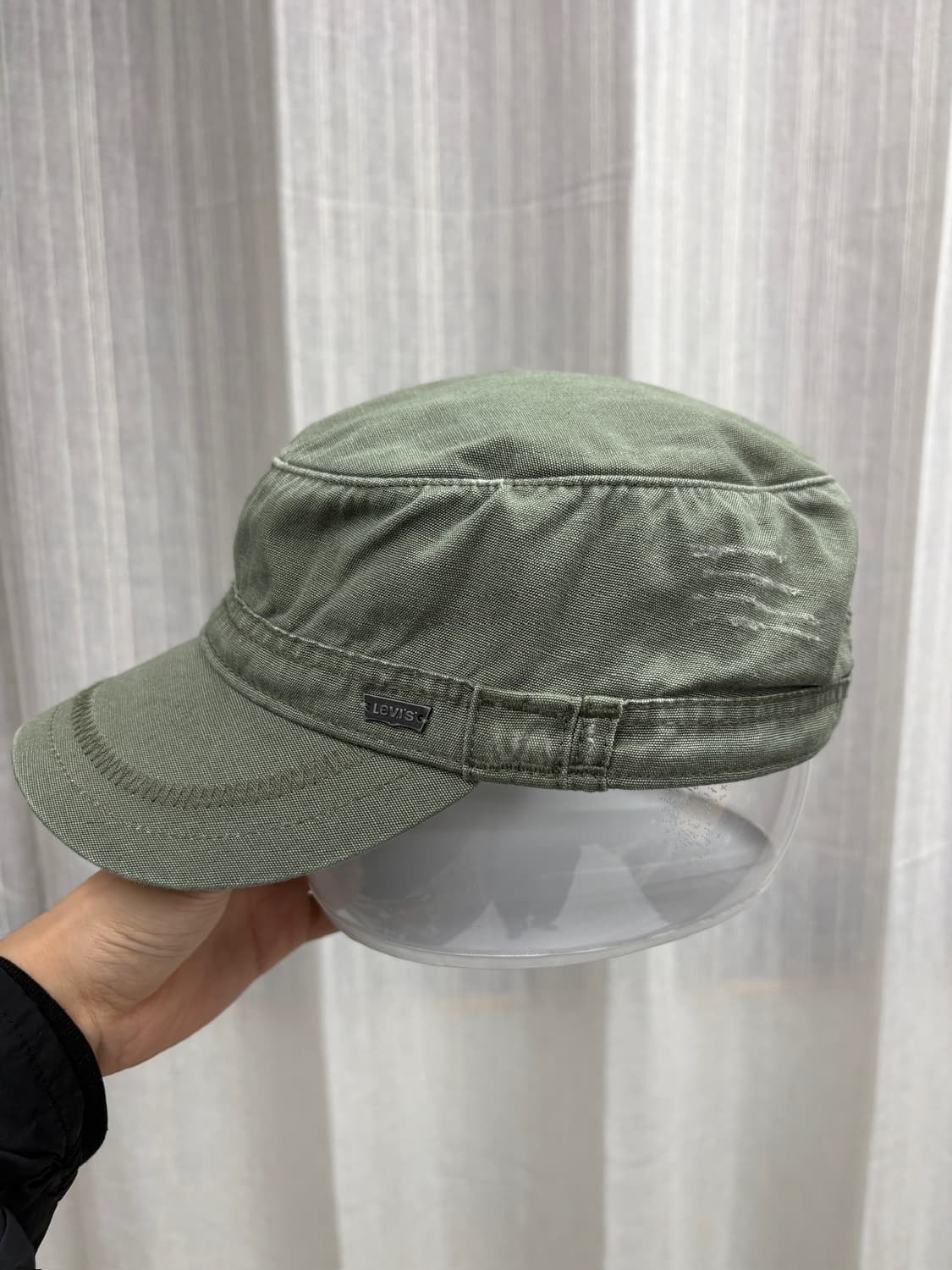 리바이스 올리브 밀리터리 군모 볼캡 모자 상품이미지2