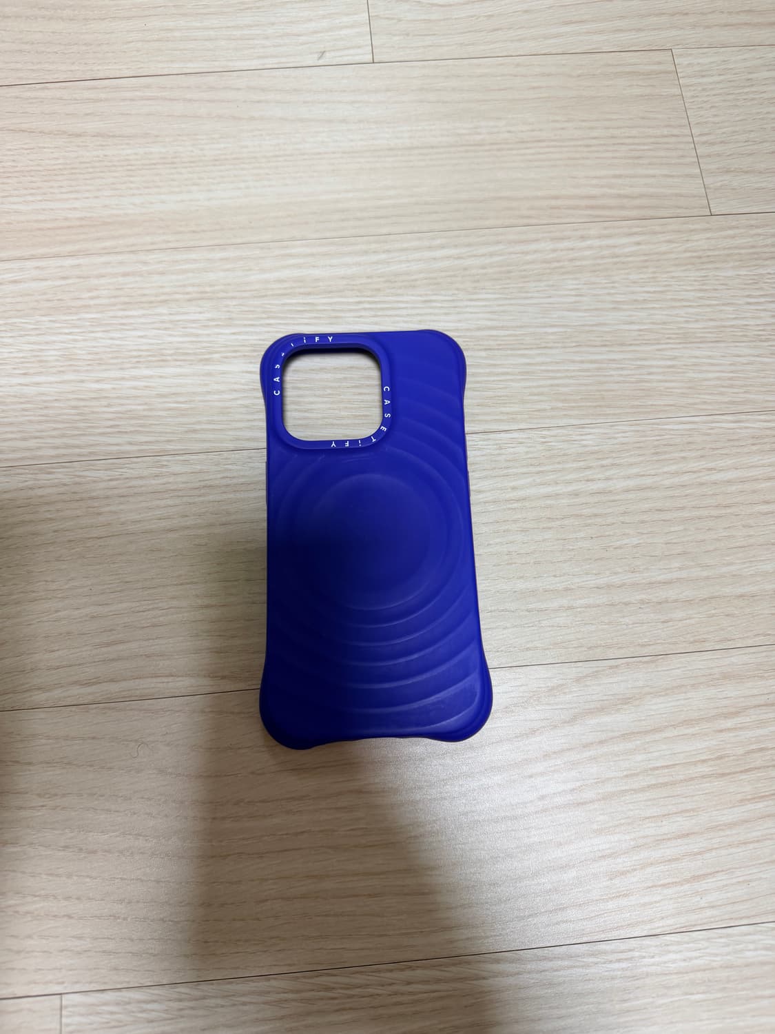 케이스티파이 리플 케이스 아이폰15프로 코발트 블루 상품이미지3