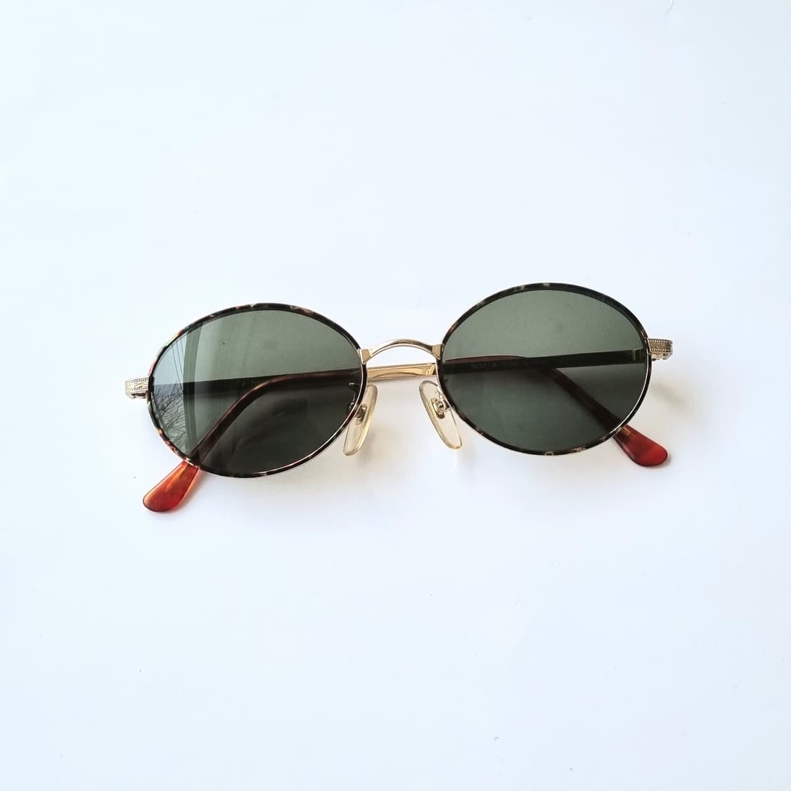 데드스탁 90s 레트로 감성 오벌 라운드 선글라스 상품이미지2