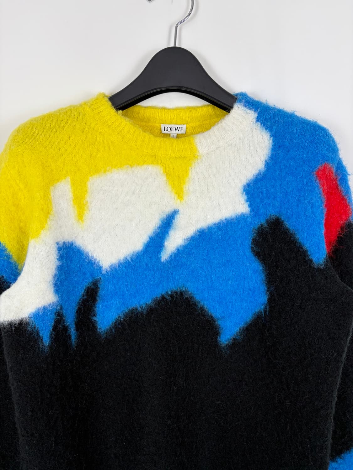 a179) 로에베(Loewe) 인타르시아 모헤어 니트 상품이미지2