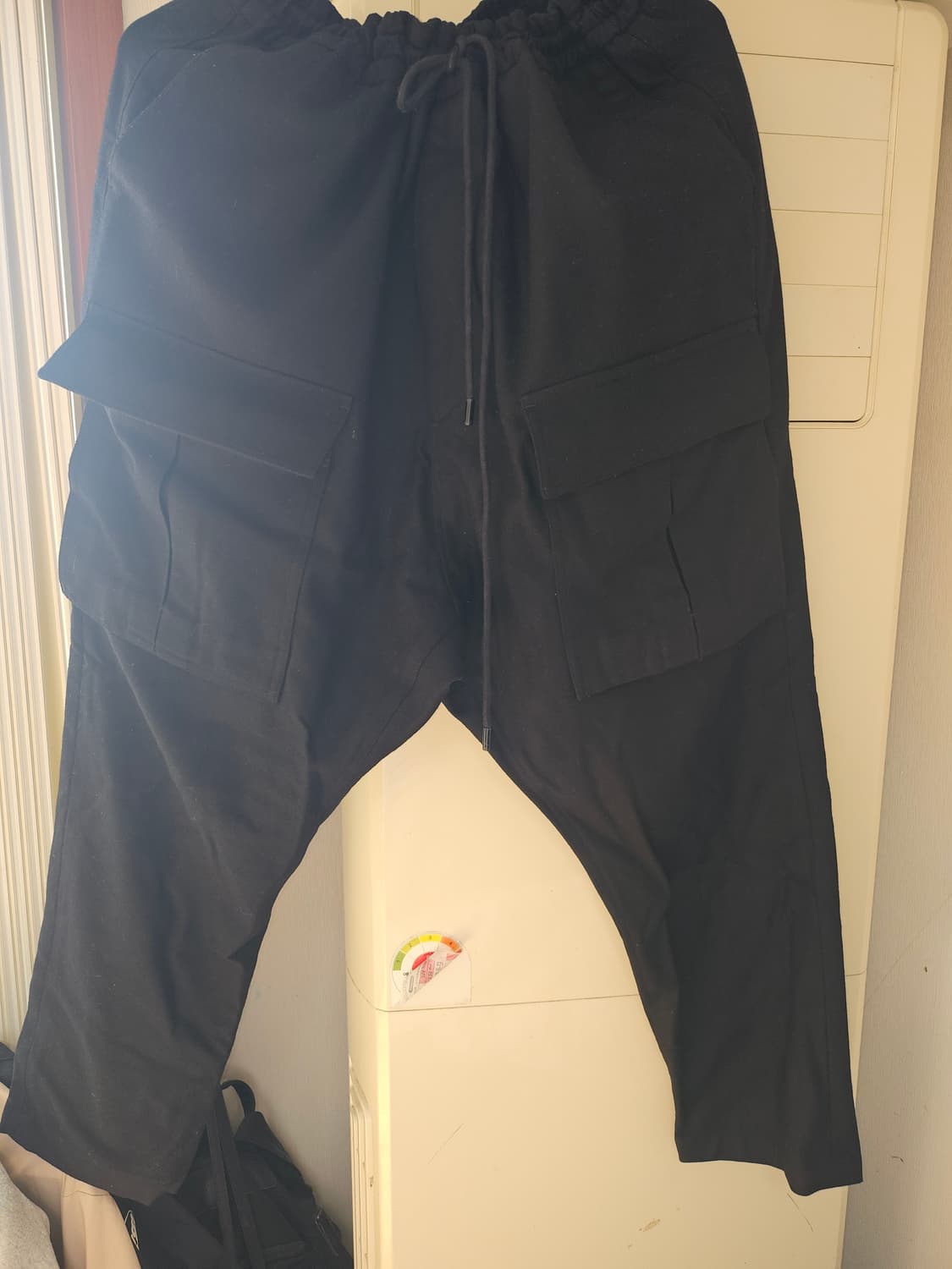 준지 카고 배기모직바지 상품이미지1