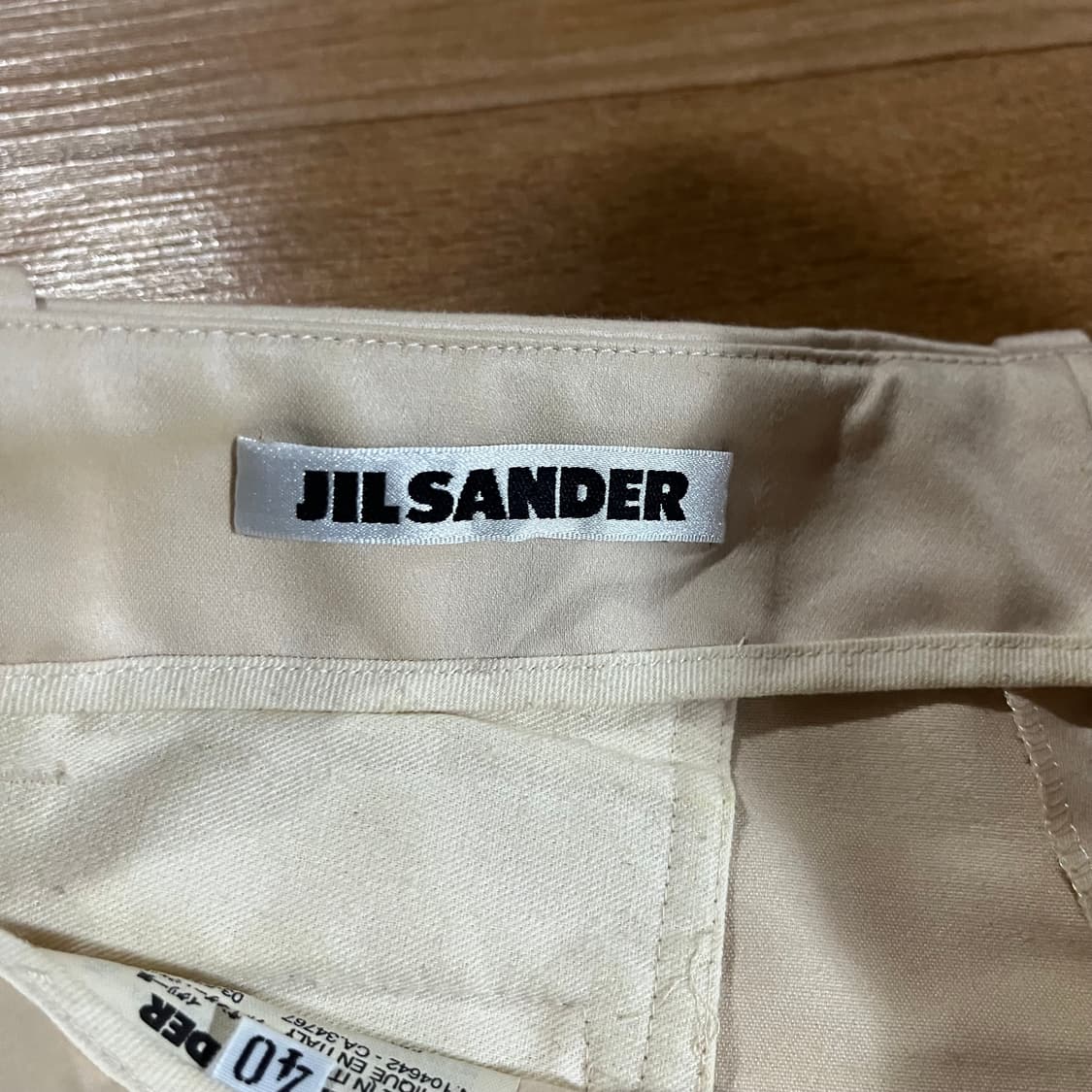 [29-30] 질샌더 세미부츠컷 팬츠 상품이미지6