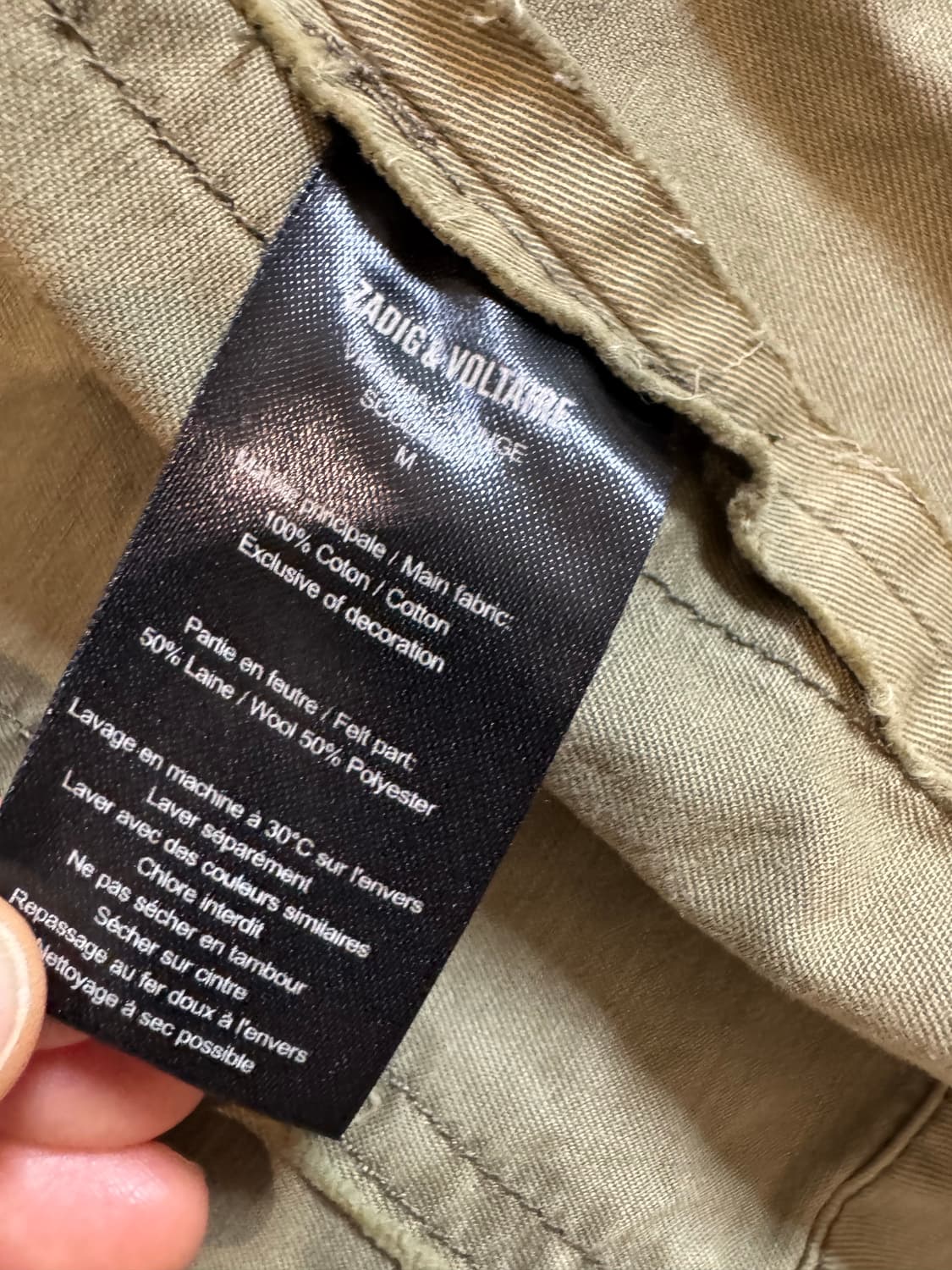 Zadig&voltaire 쟈딕앤볼테르 자켓 상품이미지3