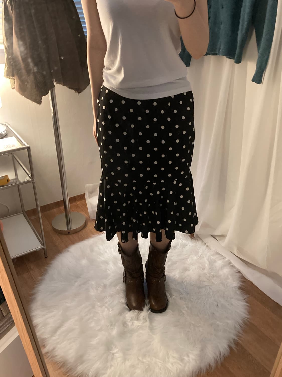 도트 스커트 상품이미지1